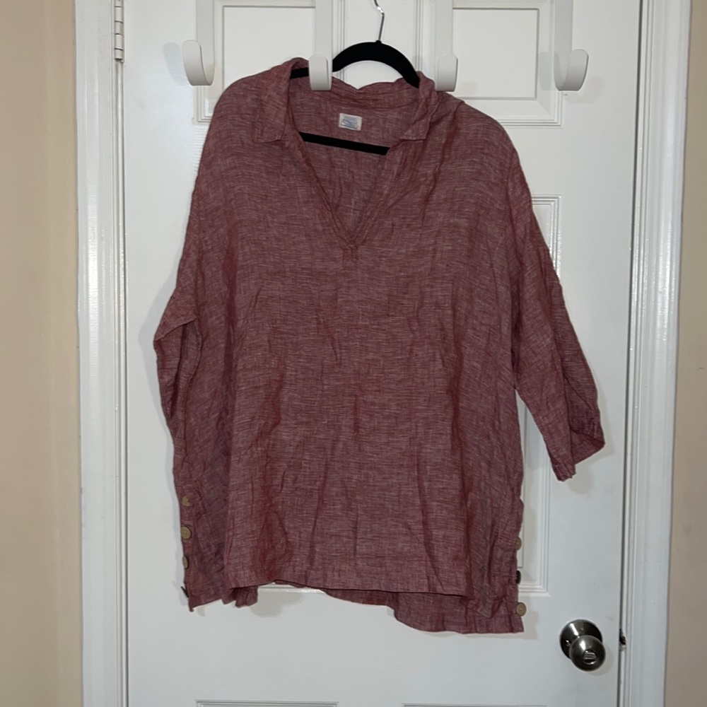Linen Beach Cover Up